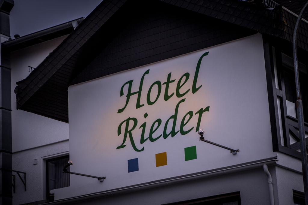 Hotel Rieder Wiesemscheid Eksteriør billede
