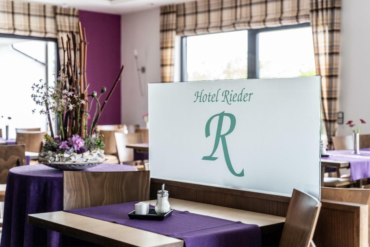 Hotel Rieder Wiesemscheid Eksteriør billede