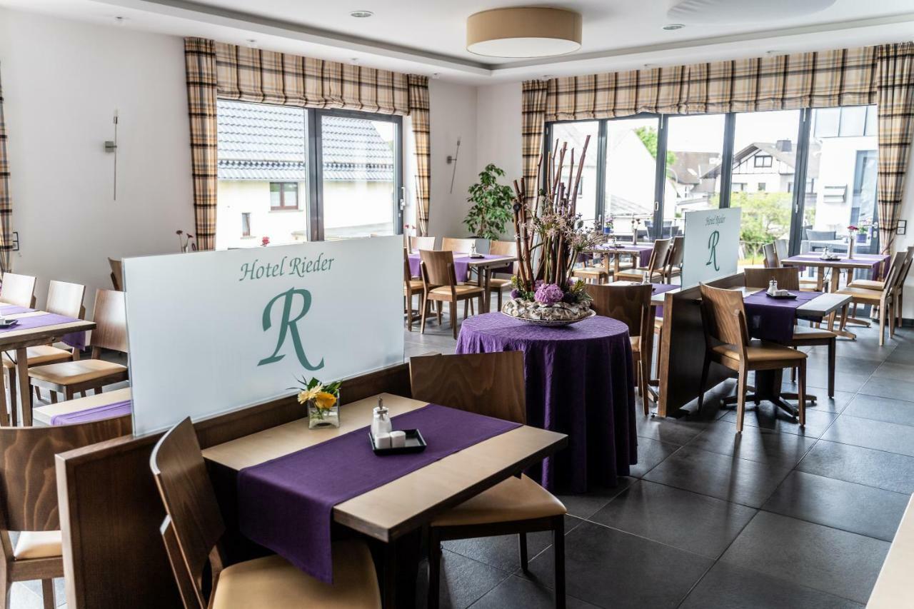 Hotel Rieder Wiesemscheid Eksteriør billede